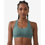 Women's Rib Strappy Sports Crop Top