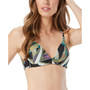 Women's Printed Molded Strappy Bikini Top
