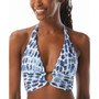 O-Ring Halter Bikini Crop Top