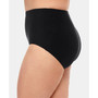 Plus Size Mid-Rise Tummy-Control Swim Bottoms