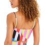 Women's Beach Stripe Cropped Tankini Top