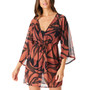 Abstract Animal Cover Up Dress