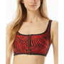Women's Zip-Front Bikini Top