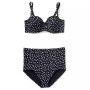 Vivien Women's Plus-Size Swimwear High-Waist Bikini Bottom
