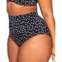 Vivien Women's Plus-Size Swimwear High-Waist Bikini Bottom