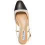 Women's Belinda Cap-Toe Slingback Flats