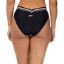 Women's Striped-Trim V-Waist Bikini Bottoms