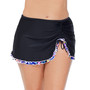 Plus Size Mariposa Ruched Swim Skirt, Created for Macy's