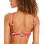 Women's Geranium Scoop-Neck Bikini Top