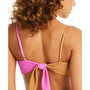 Women's Balancing Act Two-Toned Bandeau Bikini Top