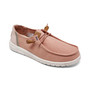 Women's Wendy Washed Canvas Casual Moccasin Sneakers from Finish Line