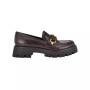 Women's Almost Slip-On Lug Sole Round Toe Bit Loafer