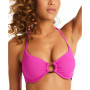 Women's Refresh Ribbed O-Ring Halter Bikini Top