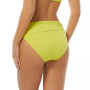 Women's Draped High-Waist Bikini Bottoms