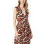 Women's Sleeveless Wrap Dress Cover-Up