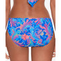 Printed Side-Ring Hipster Bikini Bottoms