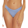 Women's Color Code Layover Ruched Bikini Bottoms