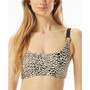 Women's Printed O-Ring Bikini Top