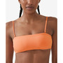 Women's Bandeau-Neck Removable-Strap  Bikini Top