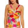Women's Sunny Bloom Printed Convertible Tankini Top, Created for Macy's