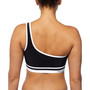 Women's One-Shoulder Ribbed Bikini Top