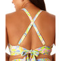 Salt + Cove Juniors' Plus Size Paisley-Print Cinched-Front Tie-Back Bikini Top, Created for Macy's