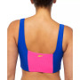 Women's Colorblock Longline Bikini Top