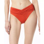 Women's Gathered V-Waistband Bikini Bottoms