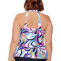 Plus Size H-Back Underwire Tankini Top, Created for Macy's