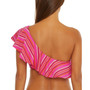 Women's Marai Ruffle-Trim One-Shoulder Bikini Top