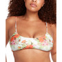 Juniors' Desert Blooms Scoop-Neck Bikini Top