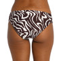 Women's Fierce Lines Reversible Side-Shirred Hipster Bikini Bottoms