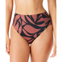 Abstract Animal High Waist Bikini Bottoms