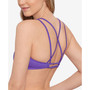 Juniors' Raised Rib Strappy Bralette Bikini Top, Created for Macy's