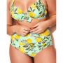 Shelby Women's Plus-Size Swimwear High-Waist Bikini Bottom