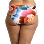 Plus Size Floral Rhythm Hipster Bikini Bottoms