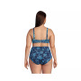 Women's Plus Size   Twist Front Underwire Bikini Swimsuit Top Adjustable Straps