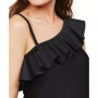 Beach Bump™ Ruffle-Front One-Shoulder Maternity UPF 50+ Swimsuit