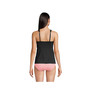 Women's Petite Flutter Scoop Neck Tankini Top Comfort Adjustable Straps