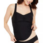 Beach Bump™ Twist Front Maternity UPF 50+ Swim Top