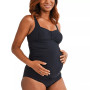 Beach Bump™ Twist Front Maternity UPF 50+ Swim Top