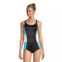 Women's Mastectomy Scoop Neck Soft Cup Tugless Sporty One Piece Swimsuit