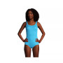 Women's Mastectomy Scoop Neck Soft Cup Tugless Sporty One Piece Swimsuit