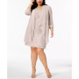 Plus Size Lace Dress & Jacket