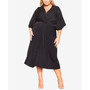 Plus Size Trendy Lindsey Wrap Dress