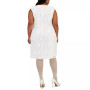 Plus Size Morgan Boat-Neck Lace Shift Dress