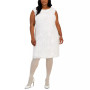 Plus Size Morgan Boat-Neck Lace Shift Dress