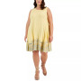 Plus Size Printed Flip Flop Dress, Created for Macy's