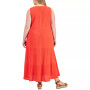 Plus Size Sleeveless Button- Front Maxi Dress, Created for Macy's
