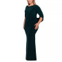 Plus Size Ruched Gown